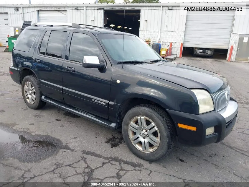 2007 Mercury Mountaineer Premier VIN: 4M2EU48867UJ04453 Lot: 40452941