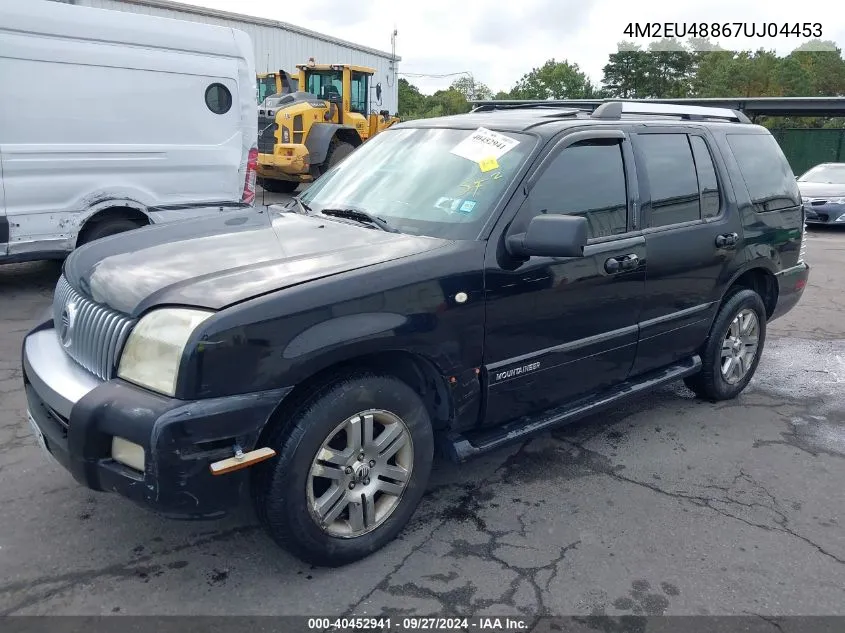 2007 Mercury Mountaineer Premier VIN: 4M2EU48867UJ04453 Lot: 40452941