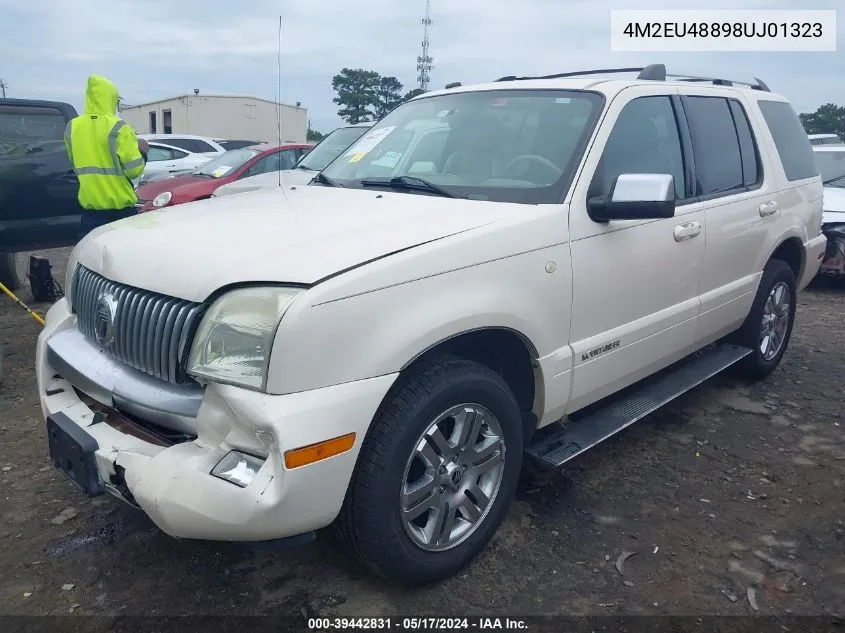 2008 Mercury Mountaineer Premier VIN: 4M2EU48898UJ01323 Lot: 39442831