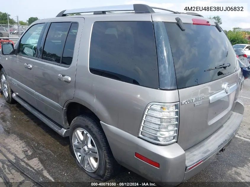 4M2EU48E38UJ06832 2008 Mercury Mountaineer Premier