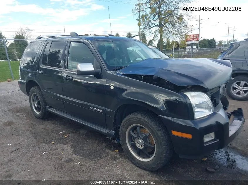 2009 Mercury Mountaineer Premier VIN: 4M2EU48E49UJ02208 Lot: 40591167