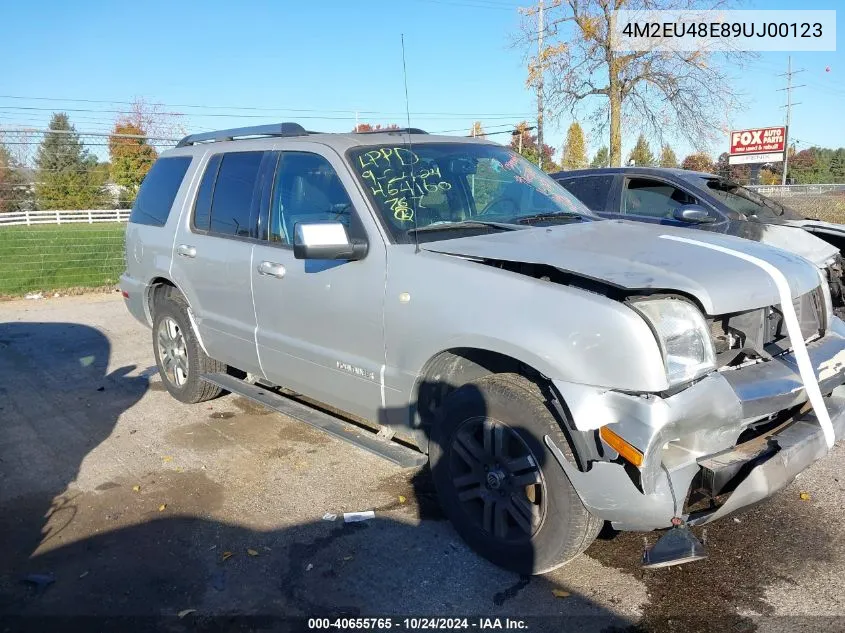 2009 Mercury Mountaineer Premier VIN: 4M2EU48E89UJ00123 Lot: 40655765