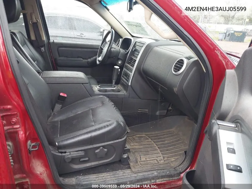 4M2EN4HE3AUJ05599 2010 Mercury Mountaineer