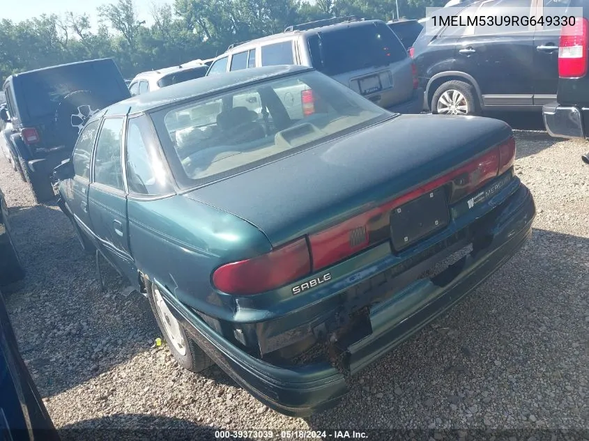 1MELM53U9RG649330 1994 Mercury Sable Ls/Lts