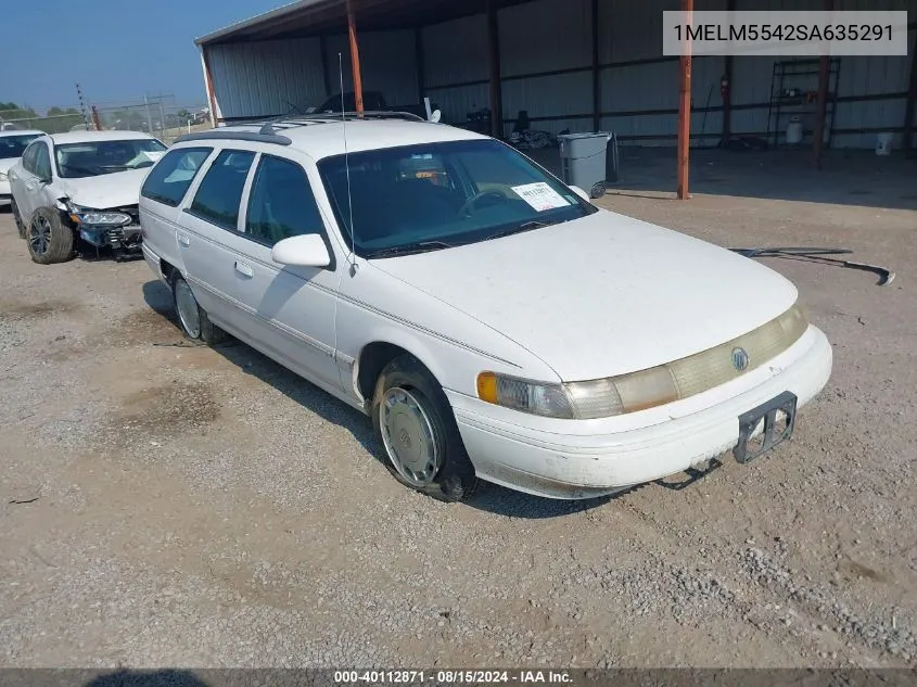 1995 Mercury Sable Gs VIN: 1MELM5542SA635291 Lot: 40382351