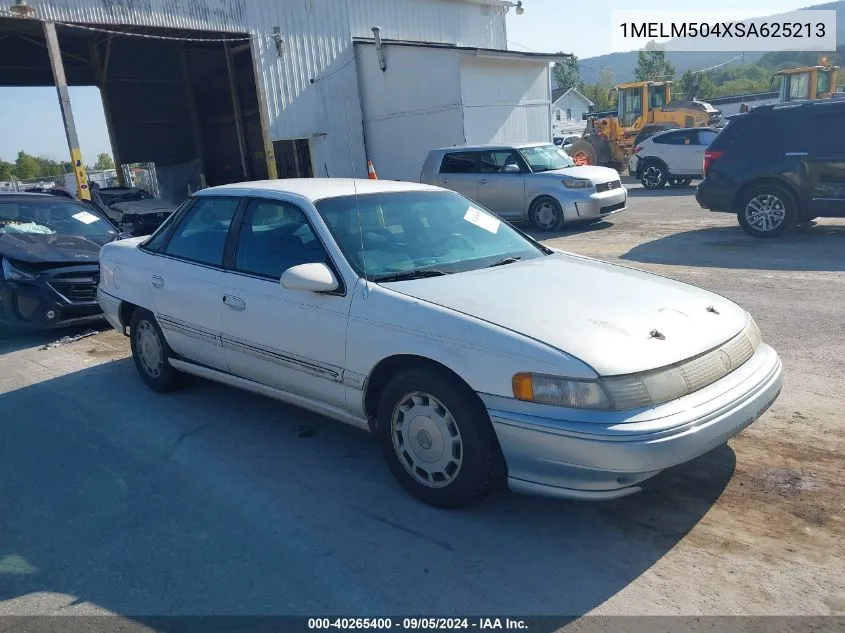 1995 Mercury Sable Gs VIN: 1MELM504XSA625213 Lot: 40265400