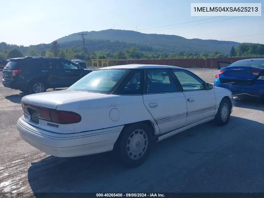 1995 Mercury Sable Gs VIN: 1MELM504XSA625213 Lot: 40265400