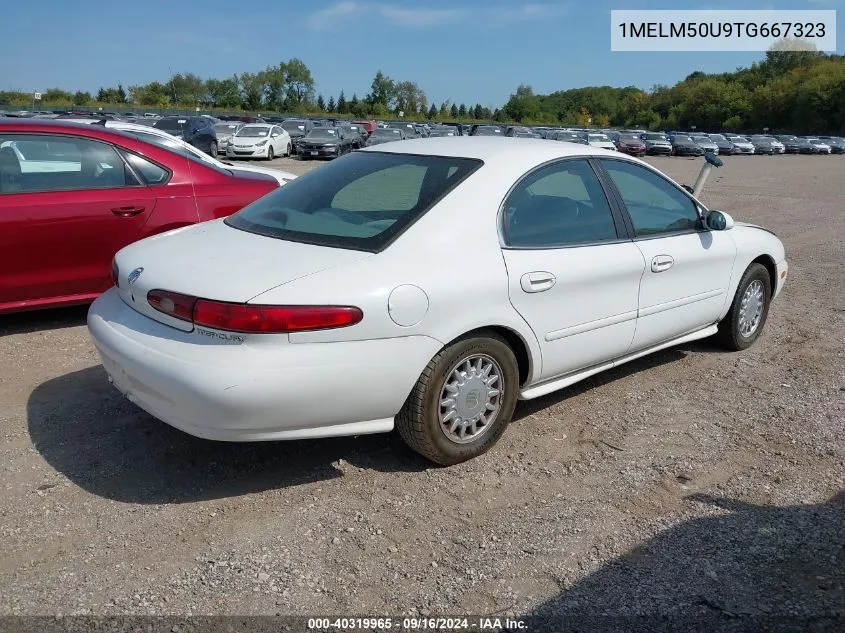 1996 Mercury Sable Gs VIN: 1MELM50U9TG667323 Lot: 40319965