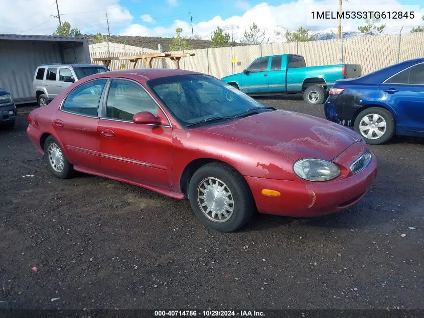 1996 Mercury Sable Ls VIN: 1MELM53S3TG612845 Lot: 40714786