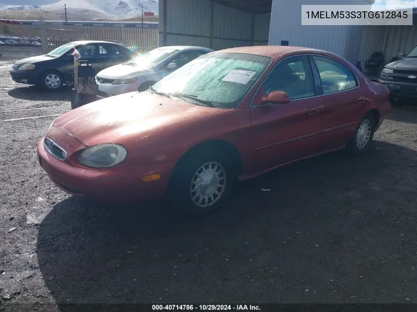 1996 Mercury Sable Ls VIN: 1MELM53S3TG612845 Lot: 40714786