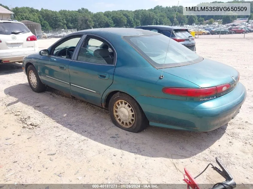 1997 Mercury Sable Ls VIN: 1MELM53S8VG650509 Lot: 40187271