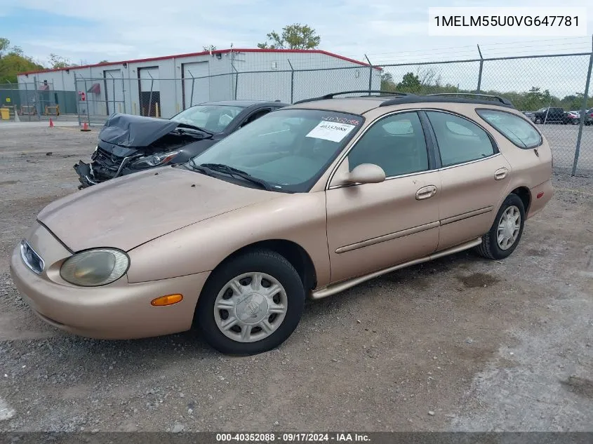 1MELM55U0VG647781 1997 Mercury Sable Gs