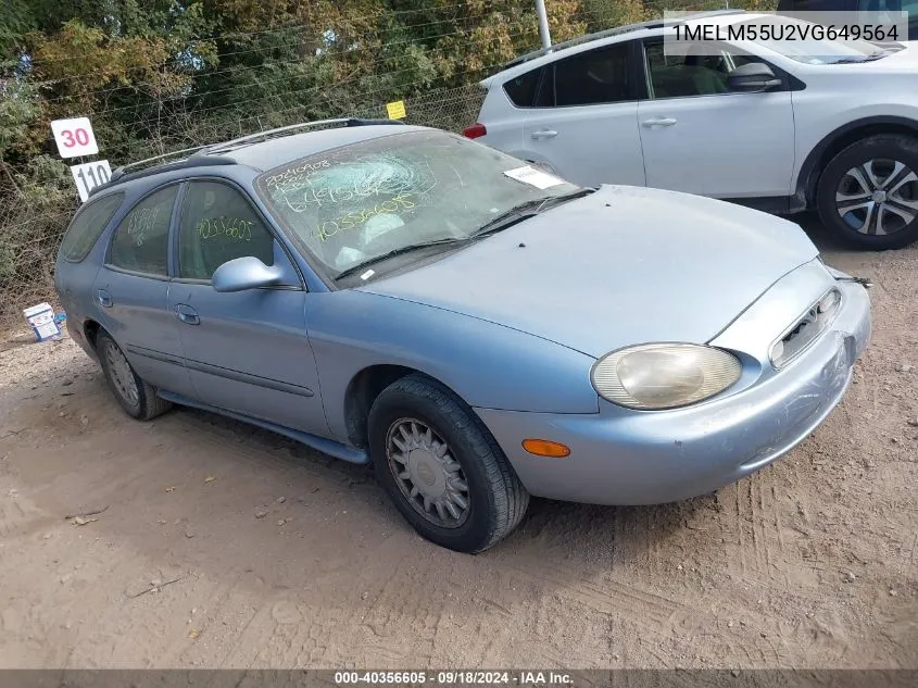 1997 Mercury Sable Gs VIN: 1MELM55U2VG649564 Lot: 40356605