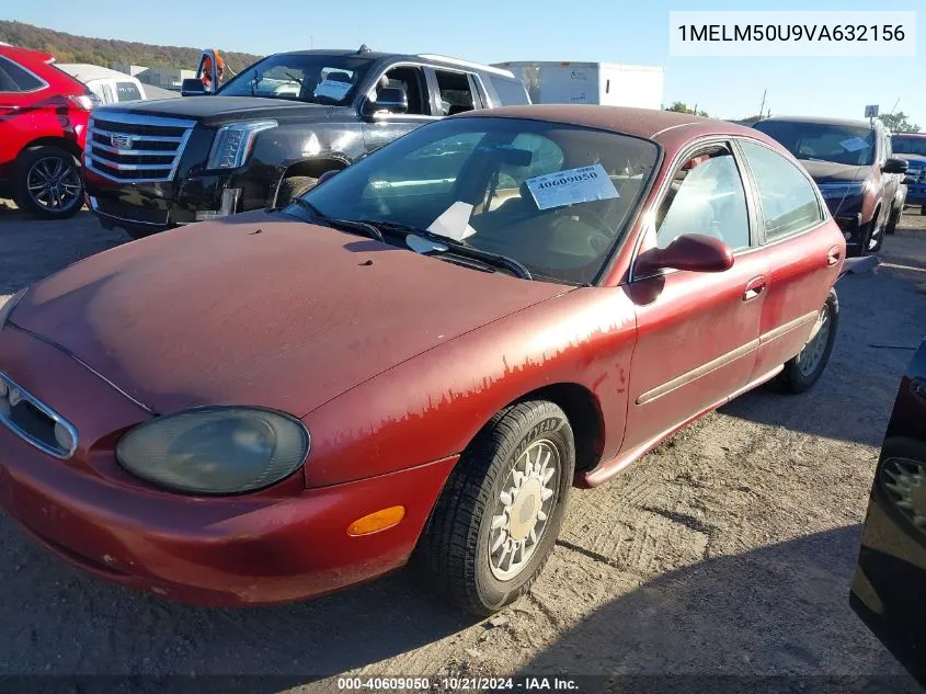 1MELM50U9VA632156 1997 Mercury Sable Gs