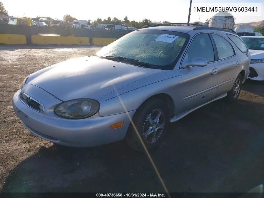 1997 Mercury Sable Gs VIN: 1MELM55U9VG603441 Lot: 40736658