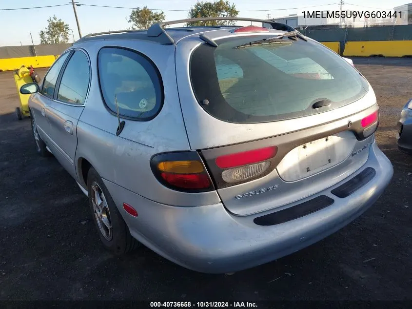 1997 Mercury Sable Gs VIN: 1MELM55U9VG603441 Lot: 40736658