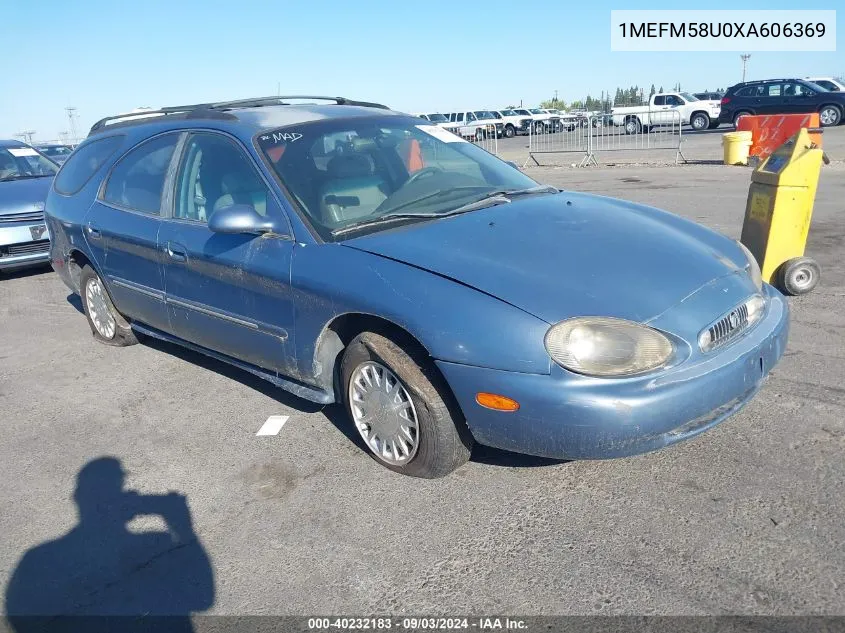 1999 Mercury Sable Ls VIN: 1MEFM58U0XA606369 Lot: 40232183