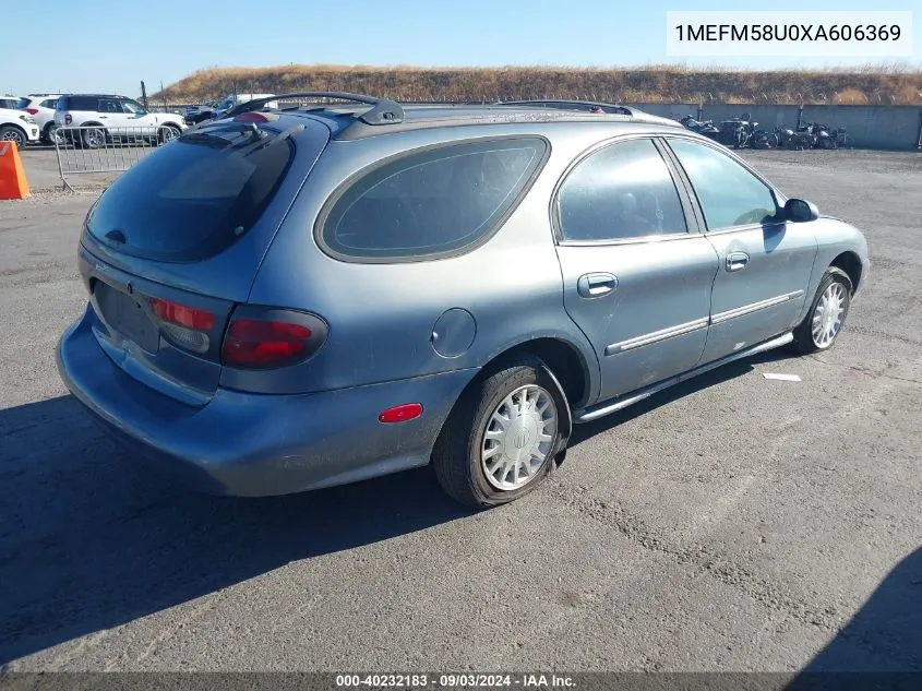 1MEFM58U0XA606369 1999 Mercury Sable Ls