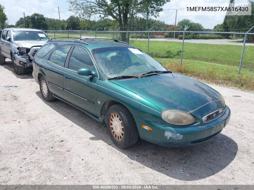 1999 Mercury Sable Gs/Ls VIN: 1MEFM58S7XA616430 Lot: 40266203