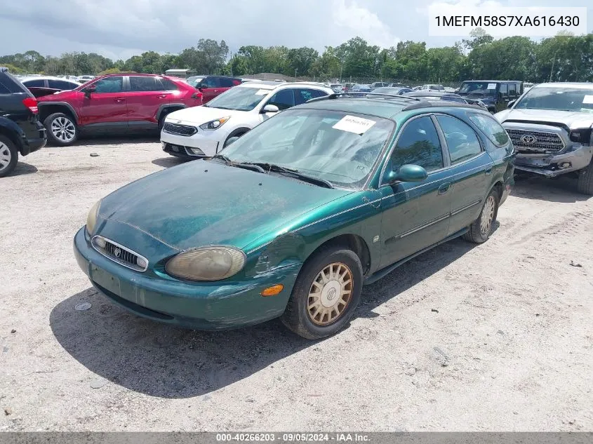 1999 Mercury Sable Gs/Ls VIN: 1MEFM58S7XA616430 Lot: 40266203