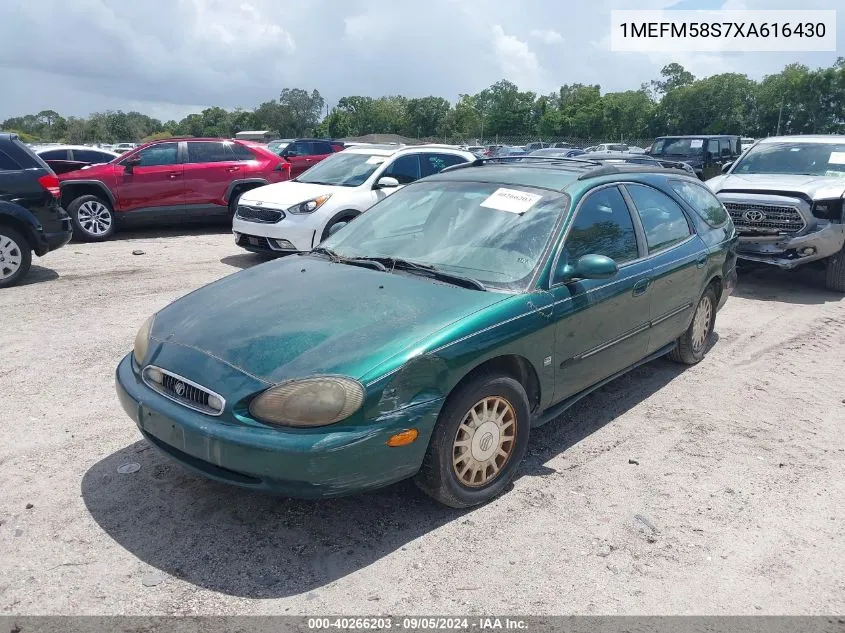 1MEFM58S7XA616430 1999 Mercury Sable Gs/Ls