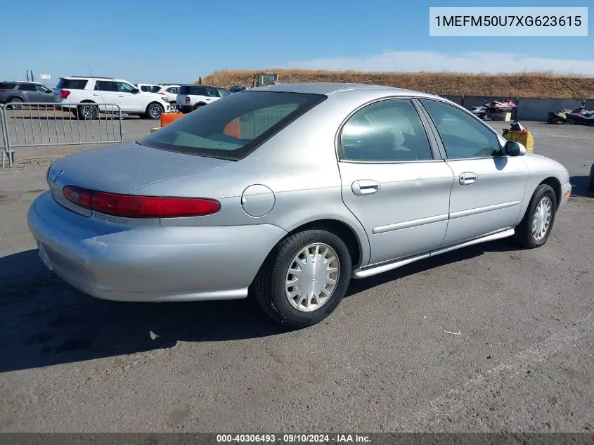 1MEFM50U7XG623615 1999 Mercury Sable Gs