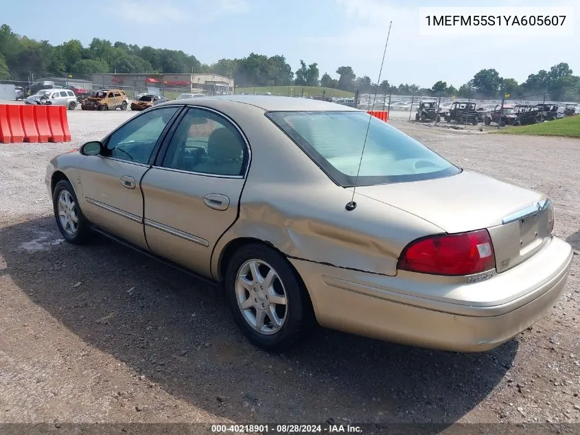 1MEFM55S1YA605607 2000 Mercury Sable Ls Premium