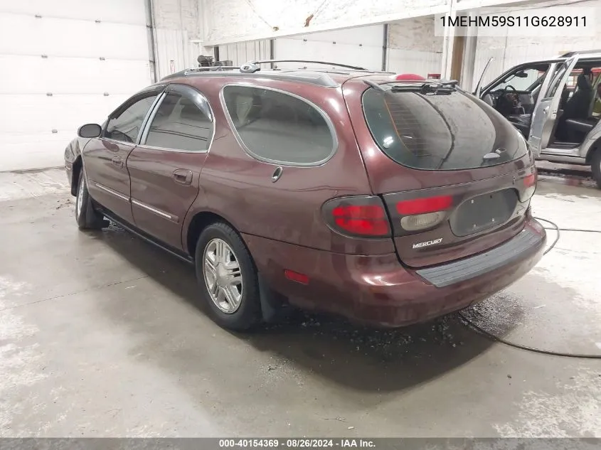 2001 Mercury Sable Ls Premium VIN: 1MEHM59S11G628911 Lot: 40154369