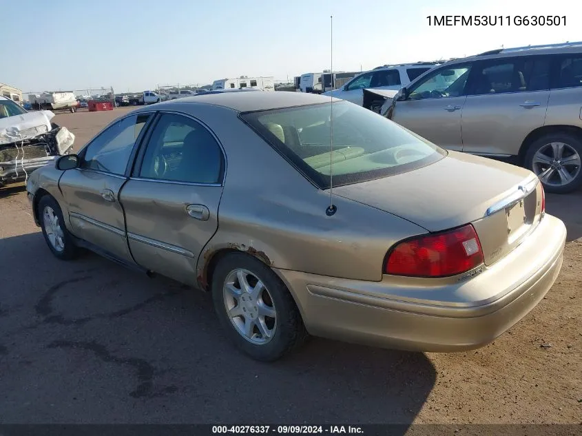 1MEFM53U11G630501 2001 Mercury Sable Ls