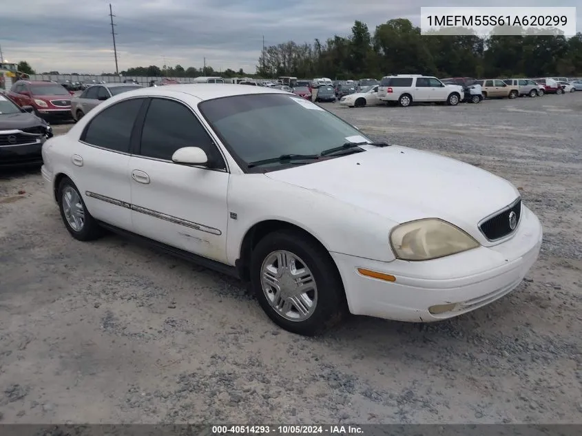 2001 Mercury Sable Ls Premium VIN: 1MEFM55S61A620299 Lot: 40514293