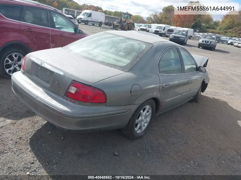 2001 Mercury Sable Ls Premium VIN: 1MEFM55S61A644991 Lot: 40548582