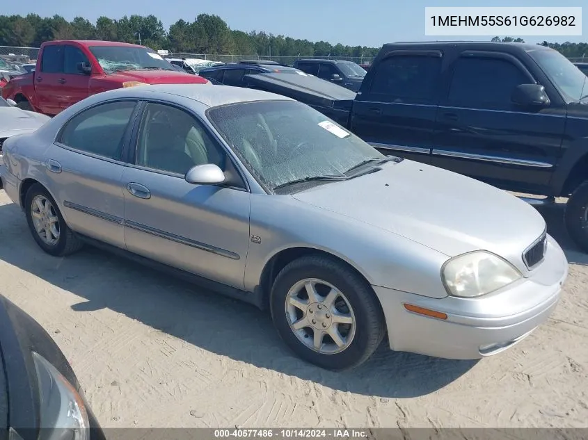 2001 Mercury Sable Ls Premium VIN: 1MEHM55S61G626982 Lot: 40577486