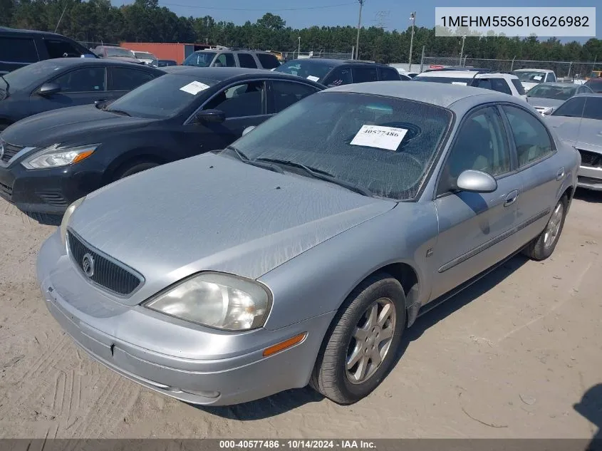 2001 Mercury Sable Ls Premium VIN: 1MEHM55S61G626982 Lot: 40577486