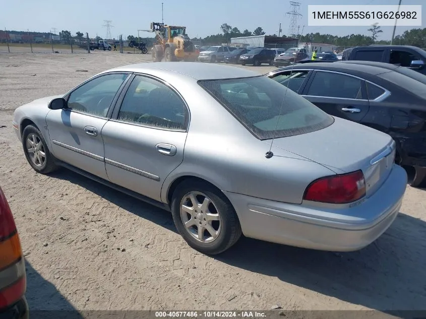 2001 Mercury Sable Ls Premium VIN: 1MEHM55S61G626982 Lot: 40577486