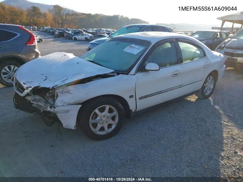 2001 Mercury Sable Ls Premium VIN: 1MEFM55S61A609044 Lot: 40701418