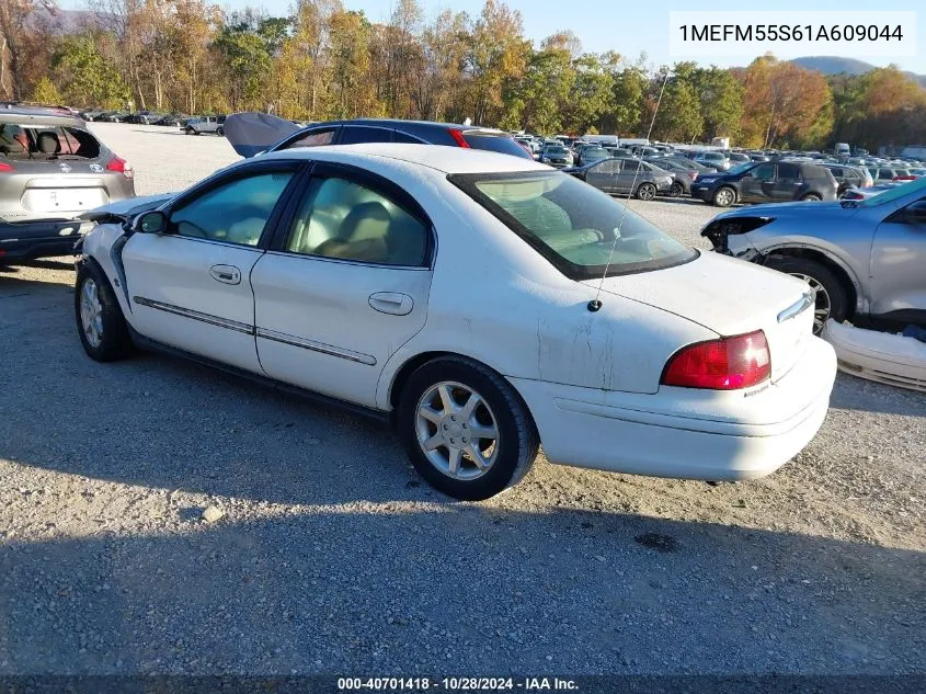 2001 Mercury Sable Ls Premium VIN: 1MEFM55S61A609044 Lot: 40701418