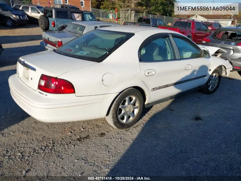 2001 Mercury Sable Ls Premium VIN: 1MEFM55S61A609044 Lot: 40701418