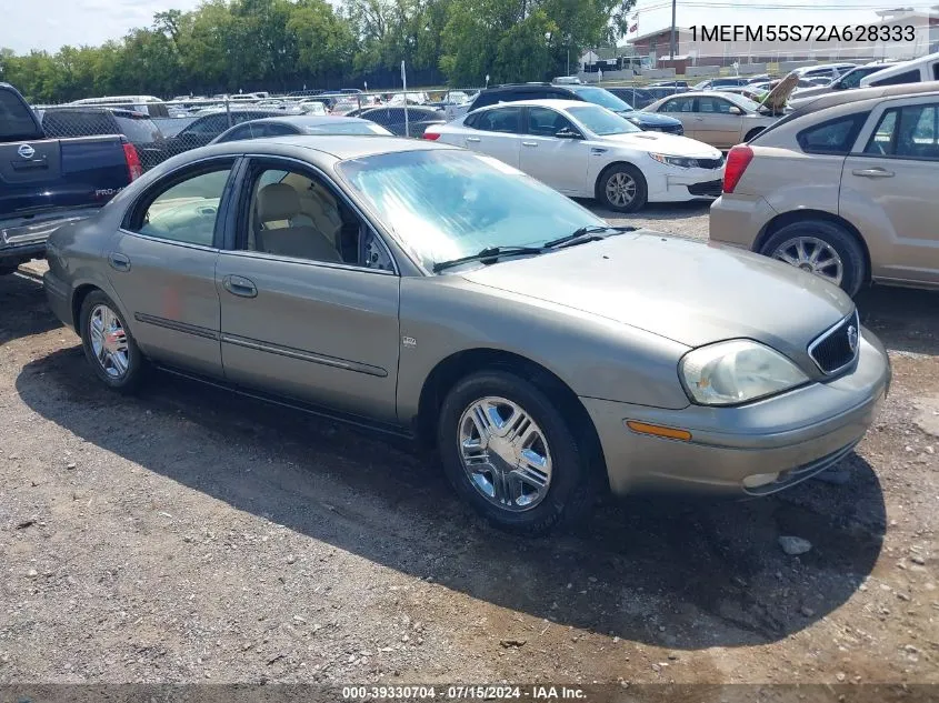 2002 Mercury Sable Ls Premium VIN: 1MEFM55S72A628333 Lot: 39330704