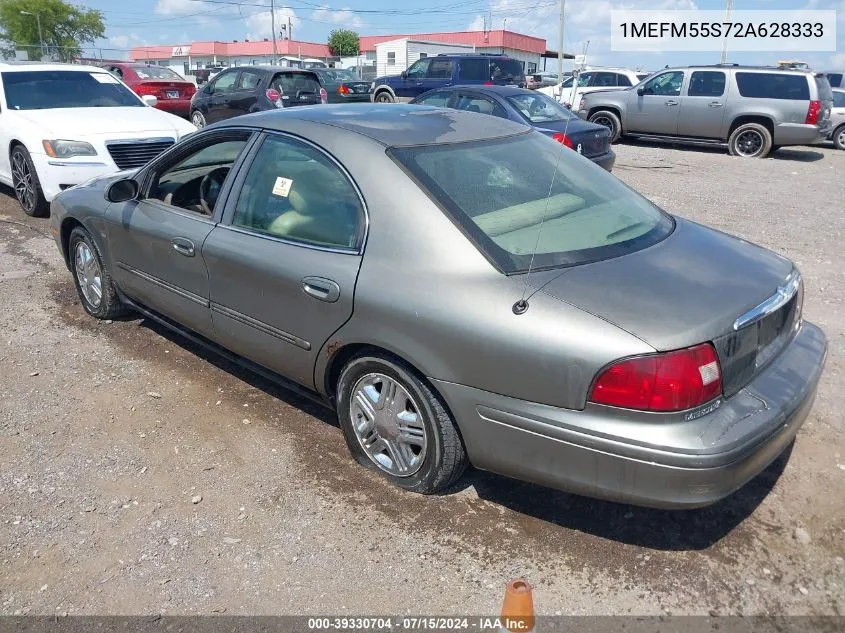 2002 Mercury Sable Ls Premium VIN: 1MEFM55S72A628333 Lot: 39330704