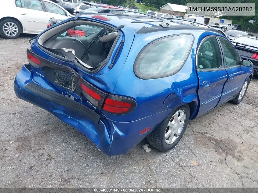 2003 Mercury Sable Ls Premium VIN: 1MEHM59S33A620282 Lot: 40031349