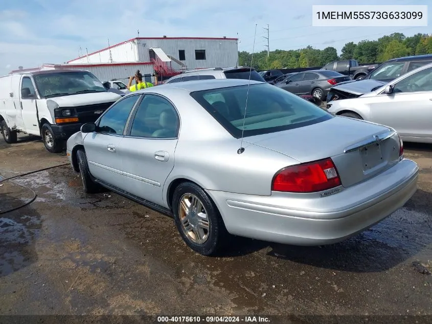 1MEHM55S73G633099 2003 Mercury Sable Ls Premium