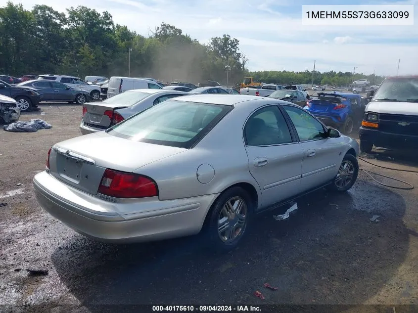 2003 Mercury Sable Ls Premium VIN: 1MEHM55S73G633099 Lot: 40175610