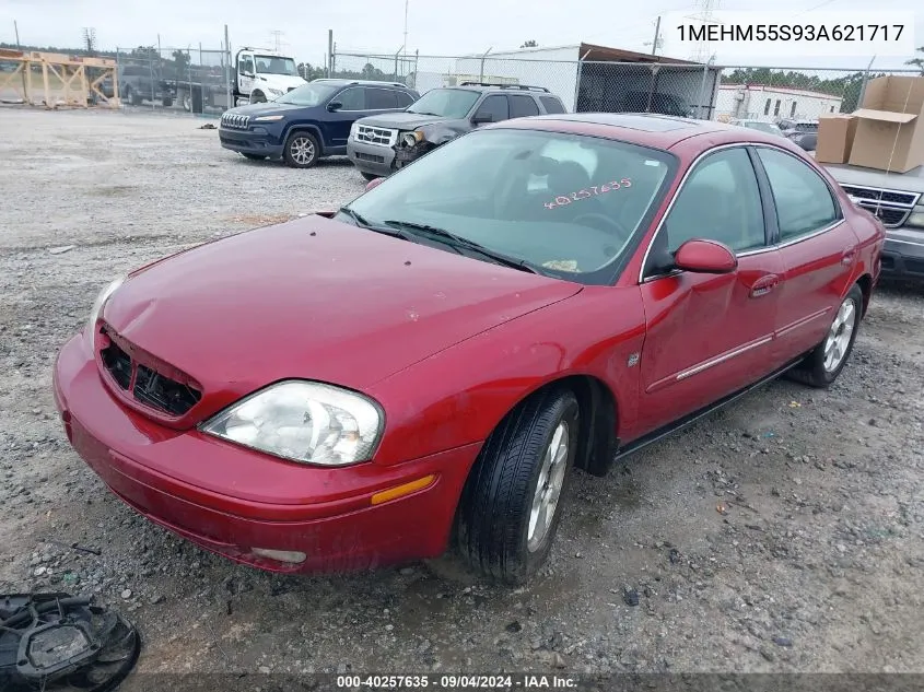 2003 Mercury Sable Ls Premium VIN: 1MEHM55S93A621717 Lot: 40257635