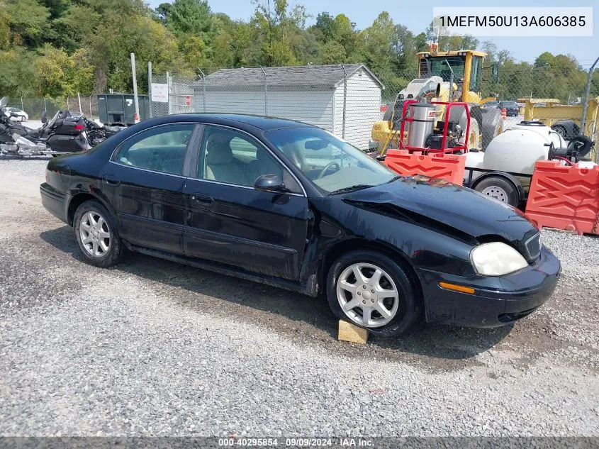 1MEFM50U13A606385 2003 Mercury Sable Gs