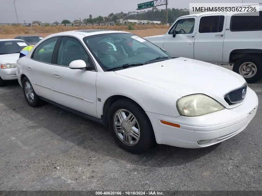 2003 Mercury Sable Ls Premium VIN: 1MEHM55S53G627236 Lot: 40620166