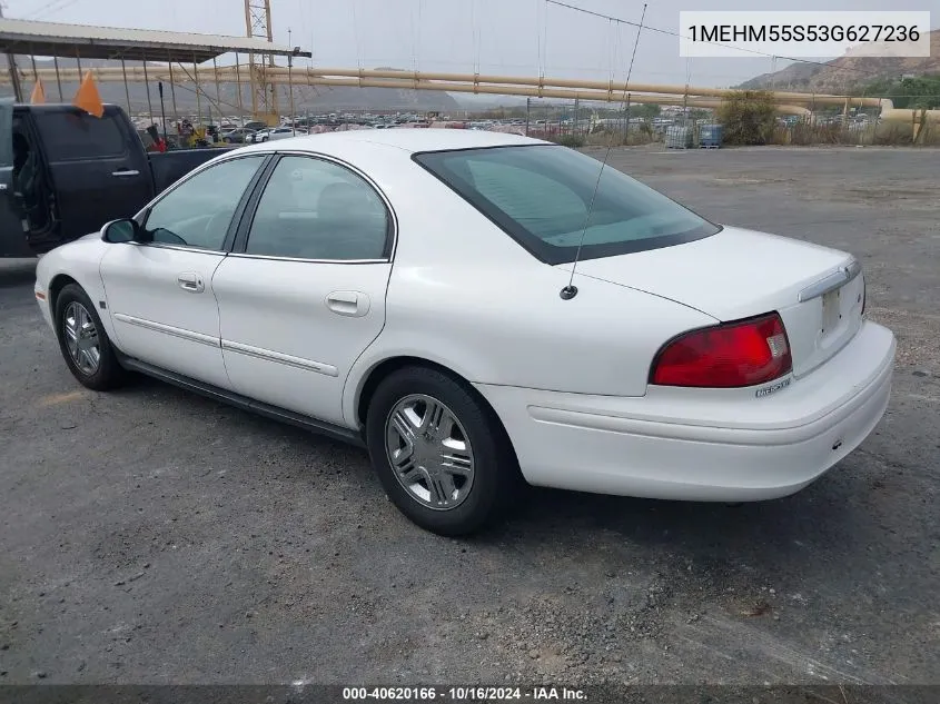 2003 Mercury Sable Ls Premium VIN: 1MEHM55S53G627236 Lot: 40620166