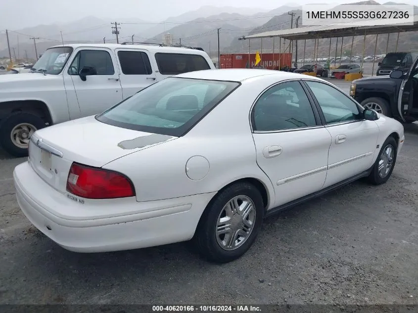 2003 Mercury Sable Ls Premium VIN: 1MEHM55S53G627236 Lot: 40620166