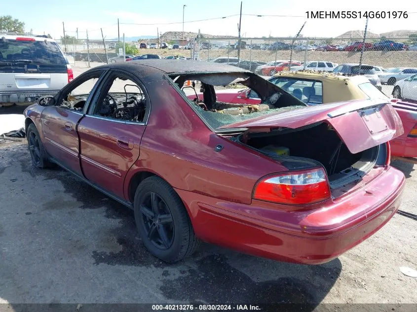 2004 Mercury Sable Ls Premium VIN: 1MEHM55S14G601976 Lot: 40213276