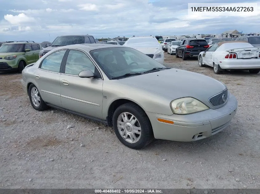 2004 Mercury Sable Ls Premium VIN: 1MEFM55S34A627263 Lot: 40488402