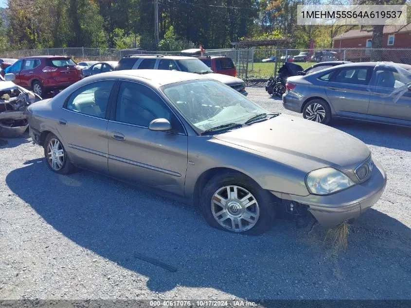 2004 Mercury Sable Ls Premium VIN: 1MEHM55S64A619537 Lot: 40617076